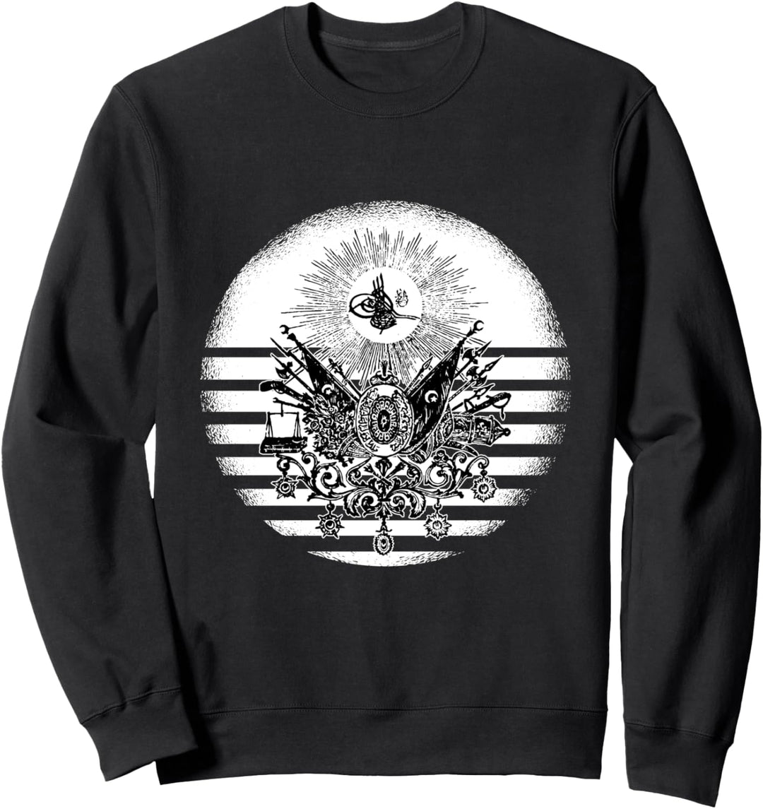 Osmanli Bayrak Osmanli Armasi Osmanische Tughra Islam Türke Sweatshirt