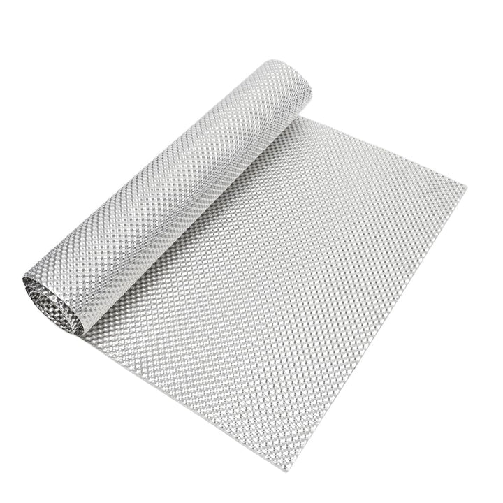 Hitzeschutz Hitzeblech Geprägte, 100x40cm Fahrzeug Aluminisierter Hitzeschutzblech Reparatursatz, Au