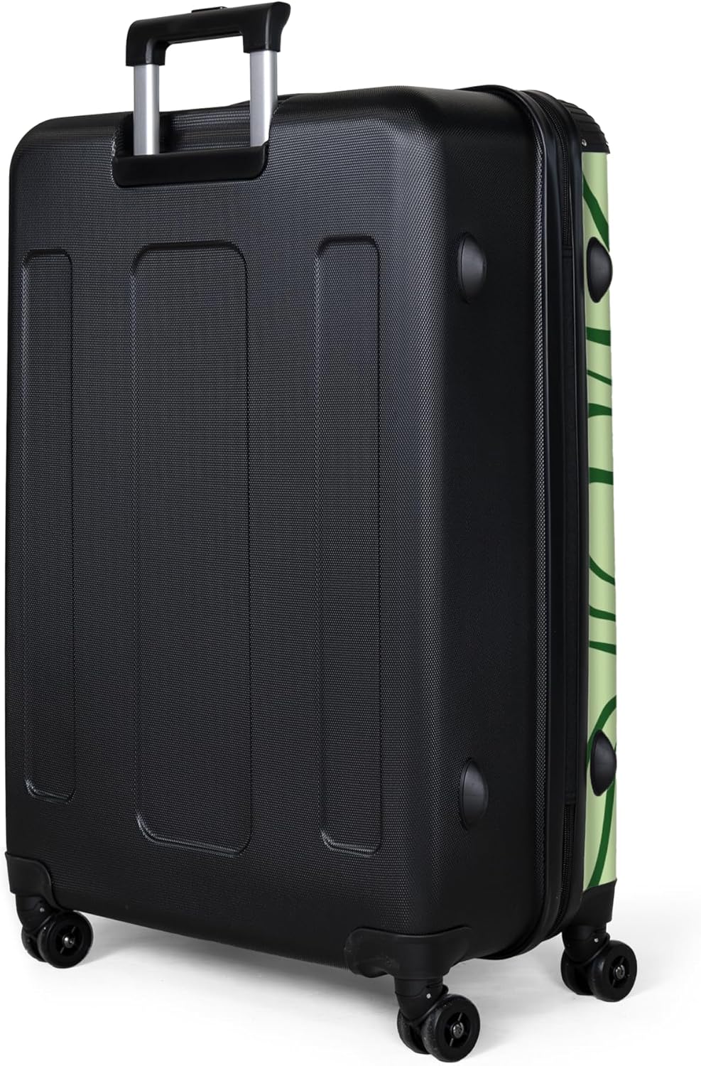 NoBoringSuitcases.com® Koffer XL Gross 77x51.5x28 cm Hartschale Reisekoffer 4 Rollen Leicht Koffer T