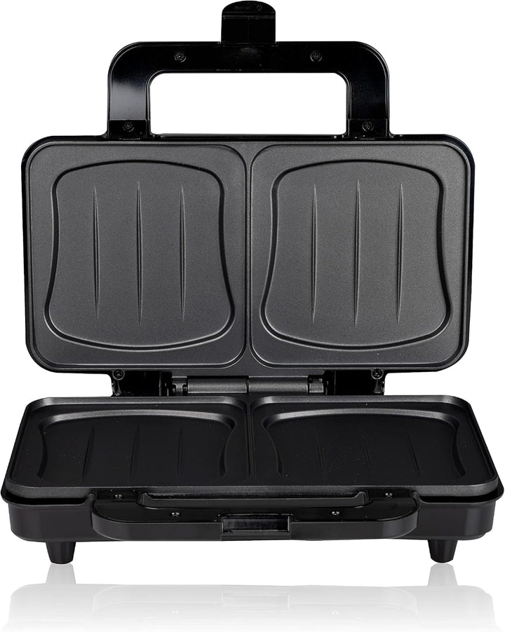 Alpina Toaster - XL - 900 Watt - Antihaft - Edelstahl/Schwarz