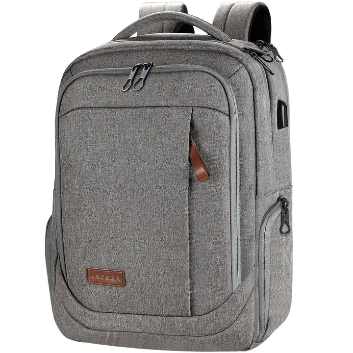 KROSER Laptop Rucksack Schulrucksack 17,3 Zoll Reiserucksack Handgepäck Tagesrucksack Wasserabweisen