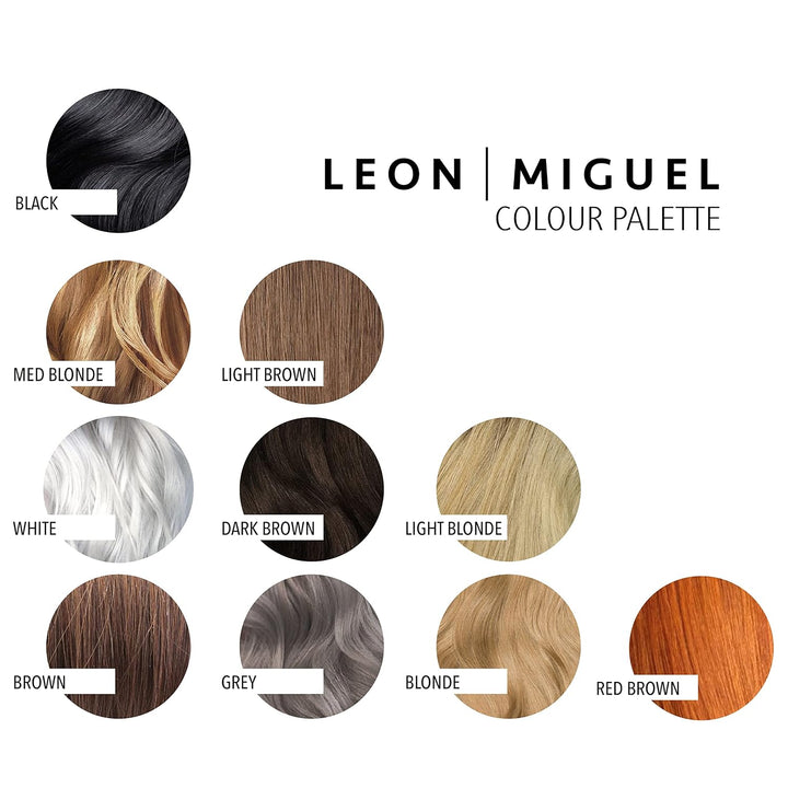 LEON MIGUEL Hair Fiber - Haarverdichtung - Premium Streuhaar/Schütthaar mit Soforteffekt bei Geheimr