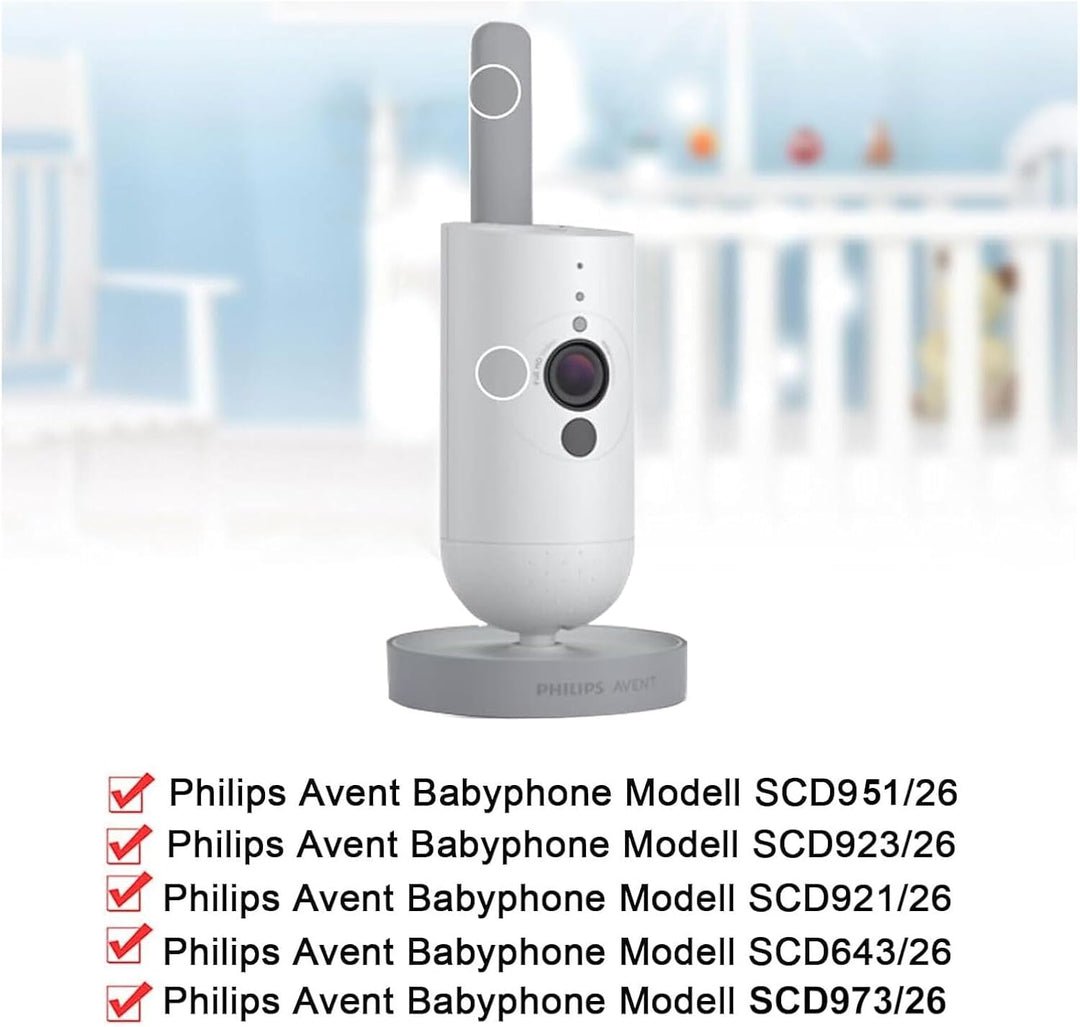 Monitor Halterung für Philips Avent Babyphone SCD923/26, Flexible Multifunktionsständer Holder für P