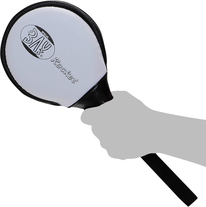 Bay® Motivation MITT KLATSCH GERÄUSCH Leder PU Doppel Double Hand Schlag Pratze Doppelpratze Doppelm