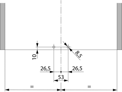 PEKA Mülleimer Fusspedal Oeko Complet/Oeko Universal zum Öffnen der Abfalleimer, Stahl verchromt mat