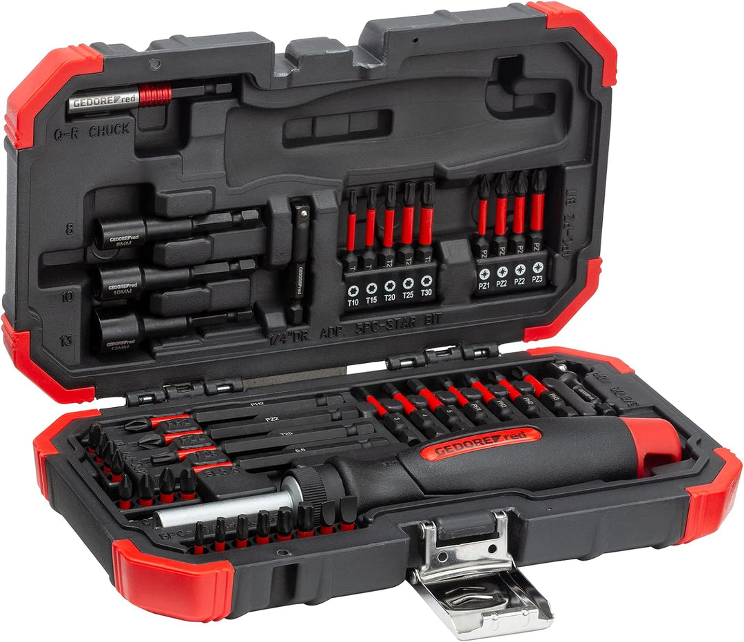 GEDORE 3304901 red R33003044 Adventskalender 2023, 44 teilig, Adventskalender für Männer, Männer Ges