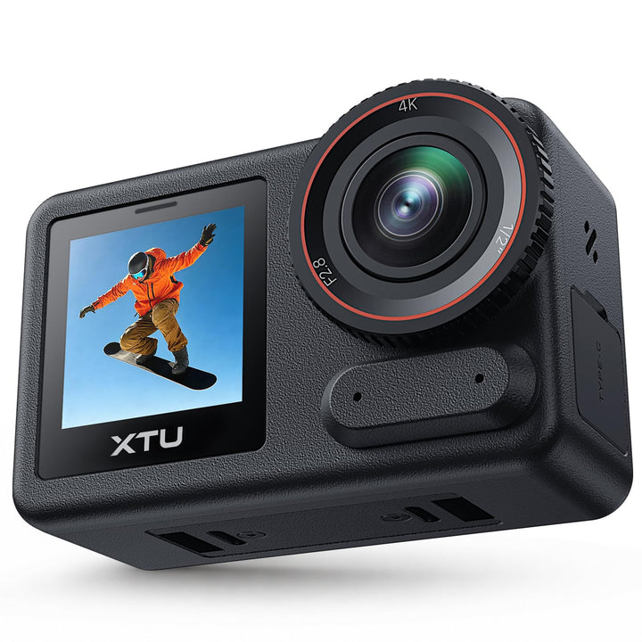 XTU S7 PRO 4K Action Kamera 50FPS - Super 5.0 Stabilisierung, AI ISP, Magnetische Schnellhalterung,