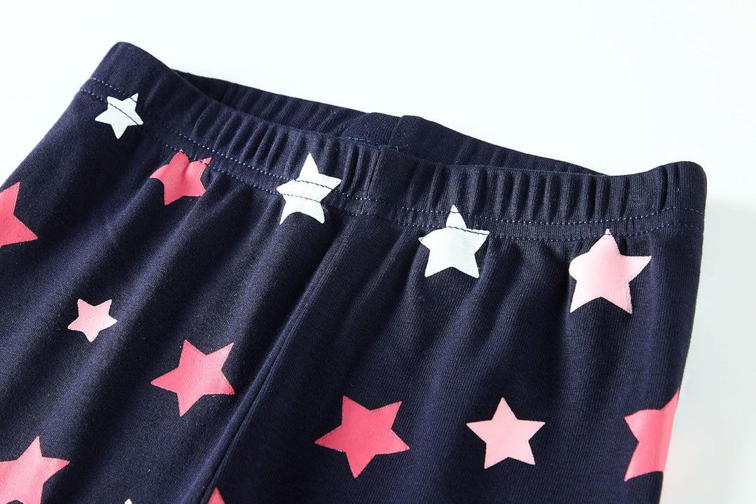 Mädchen Pyjamas 100% Baumwolle Schlafanzug für Kinder Schlafkleidung Langarm 4 Stück Set 1-12 Jahre