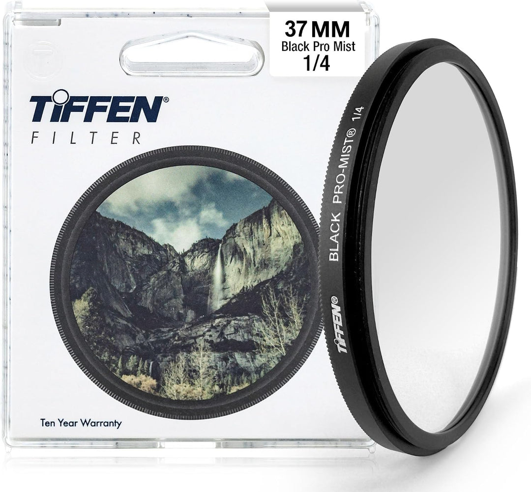 Tiffen Filter 37MM BLACK PRO-MIST 1/4 FILTER 37mm Single, 37mm Single