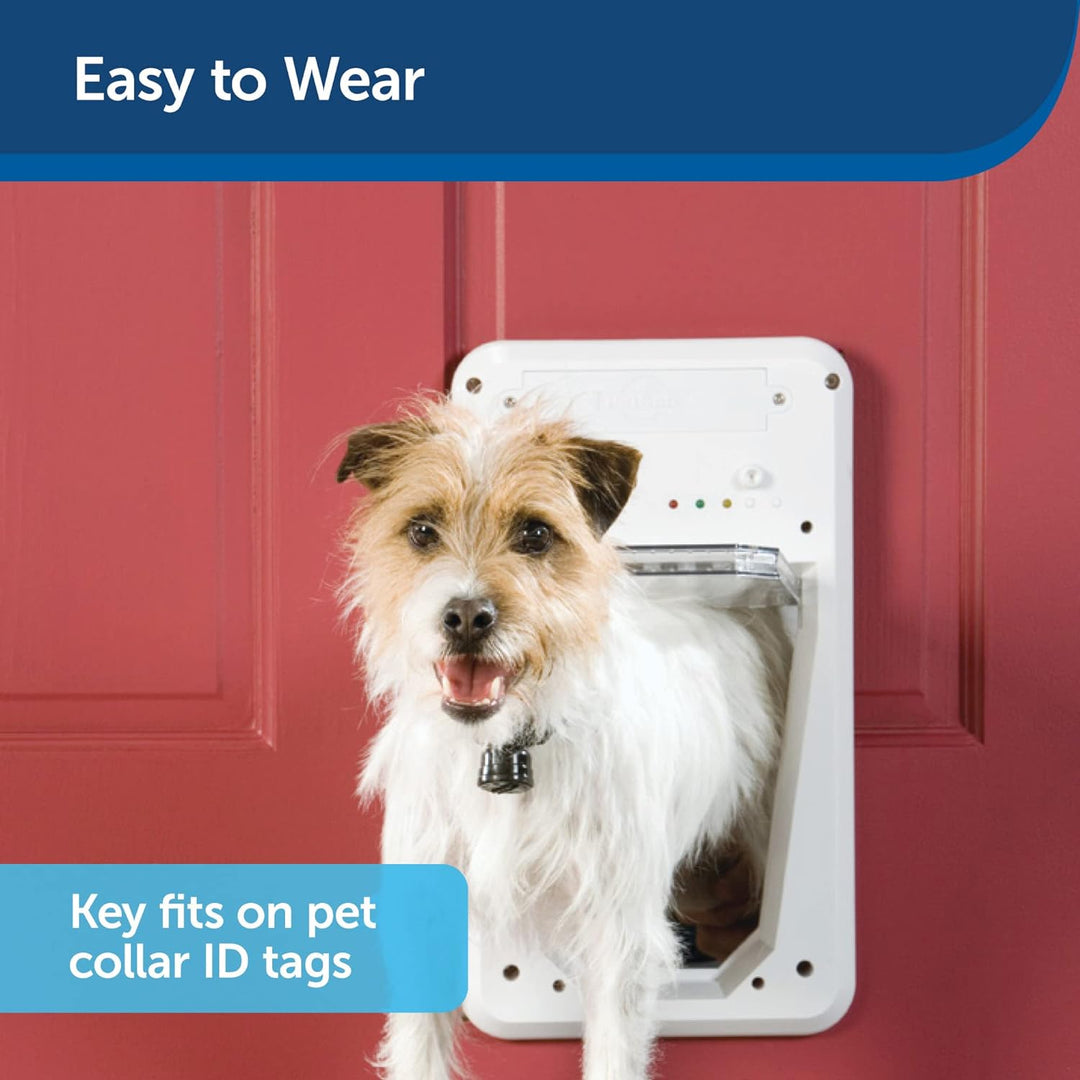 PetSafe SmartKey Halsbandanhänger für SmartDoor Hundeklappe mit Chiperkennung, Ersatz- Zusatzanhänge