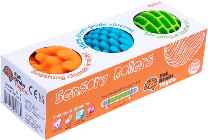 Fat Brain Toy Co FA161-1 Klangkugeln mit Struktur, 2.0000 Entdeckungsbälle, Entdeckungsbälle
