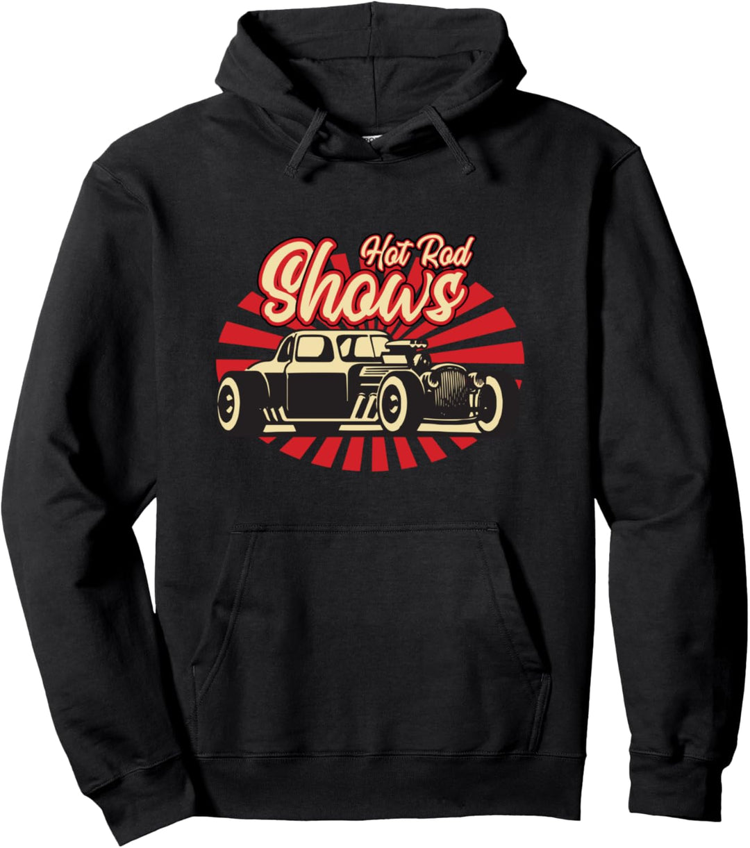 Hot Rod Autos Loud & Fast Amerikanische Super Cars Pullover Hoodie