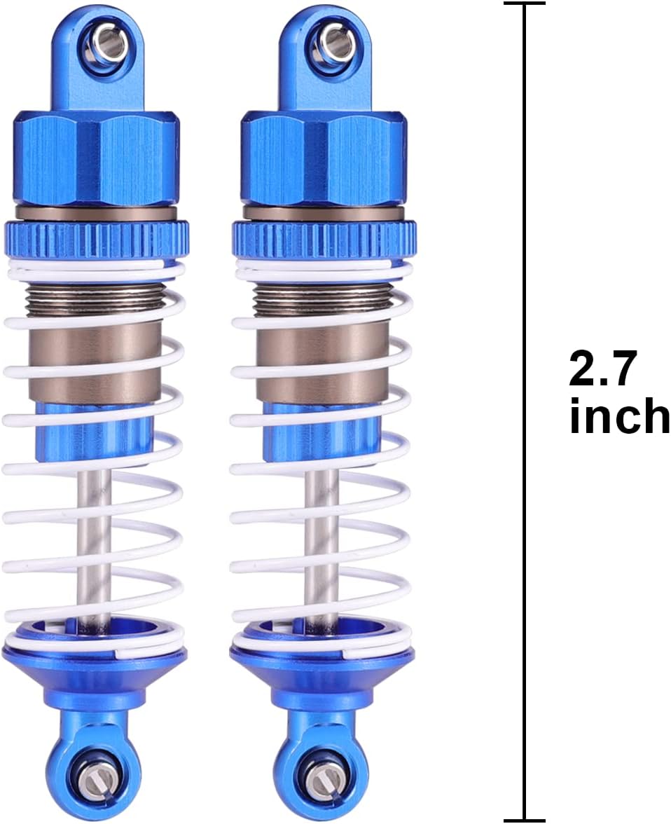 HAIBOXING 1/16 RC Autos Ersatzteile, RC Trufl Aluminiumöl Shocks 4pcs Verbesserte Teile für 16889 &
