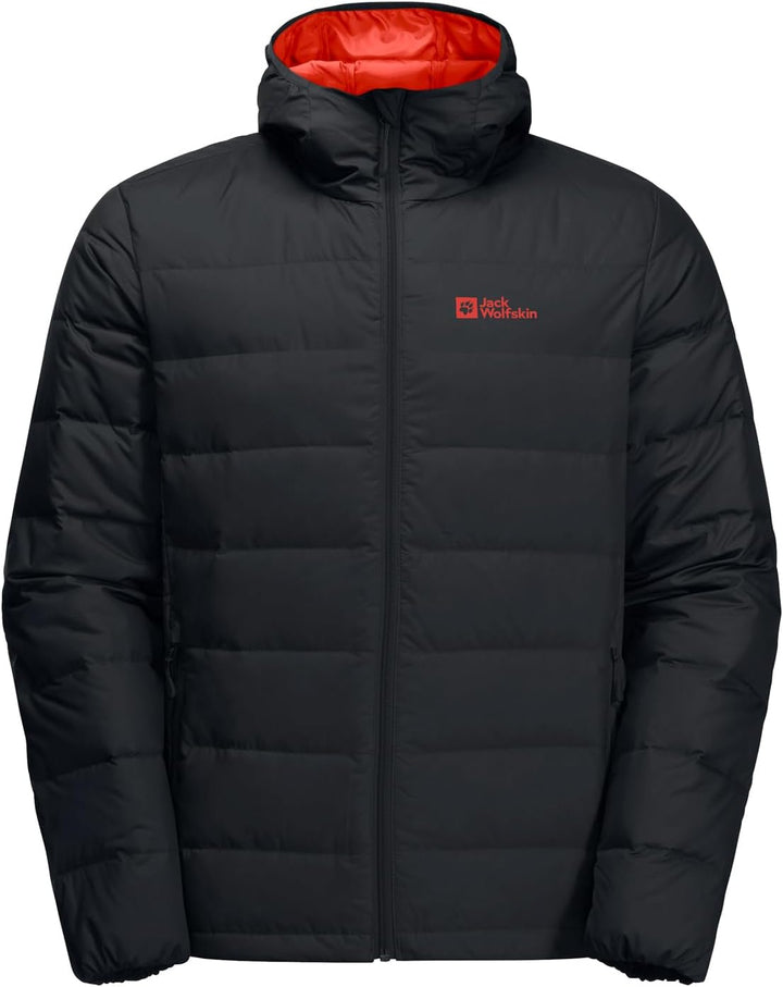 Jack Wolfskin Herren Ather Down Hoody M Daunenjacke L phantom, L phantom