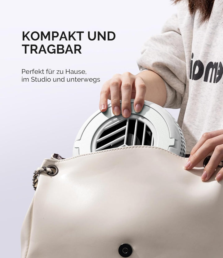 MelodySusie Pocket Professionele Nagelstaubsauger HProA – Mini Draagbare Staubabsaugung für nägel, 3