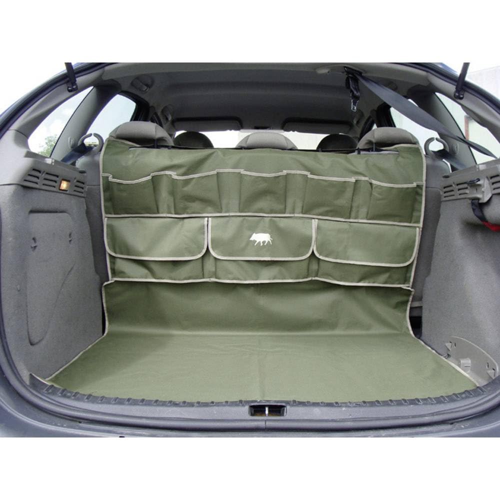 Kofferraum-Organisator - Grün, Nylon, CADDY, Auto