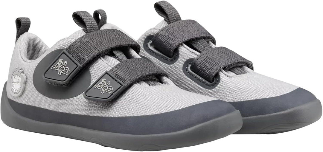 Affenzahn Barfussschuh Baumwolle Lucky Klettverschluss Vegan rutschfest Flexibel Reflektierend für d