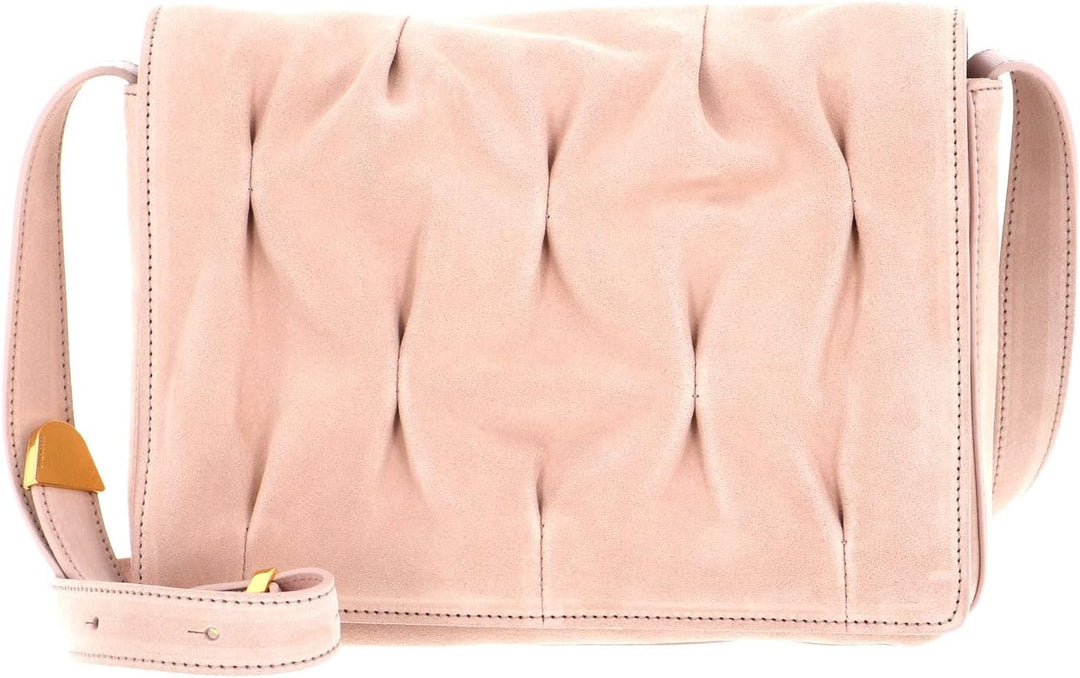 Coccinelle Marquise Goodie Suede Shoulder Bag New Pink