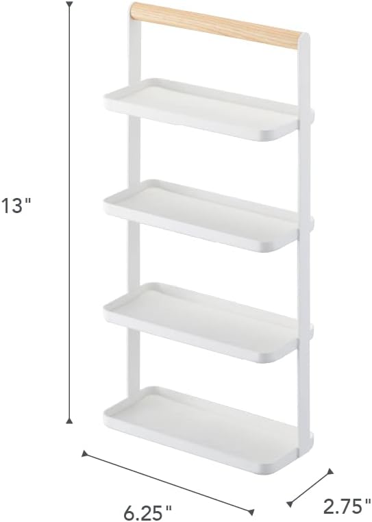 Accessory tray 4 tiered - Tosca - White