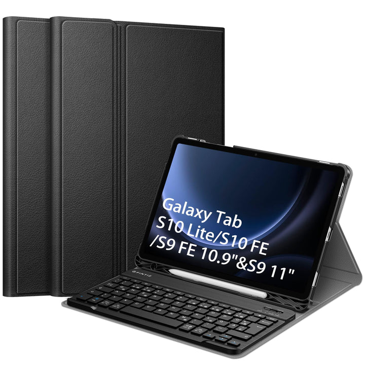 Fintie Tastatur Hülle für Samsung Galaxy Tab S9 FE 10.9 Zoll/Tab S9 11 Zoll 2023 Tablet, Keyboard Co