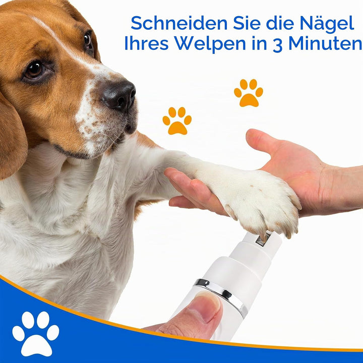 Pfotentrimmer für Hunde, 4-IN-1 Leise Schermaschine Katze Set, Profi Haarschneidemaschine für Katzen