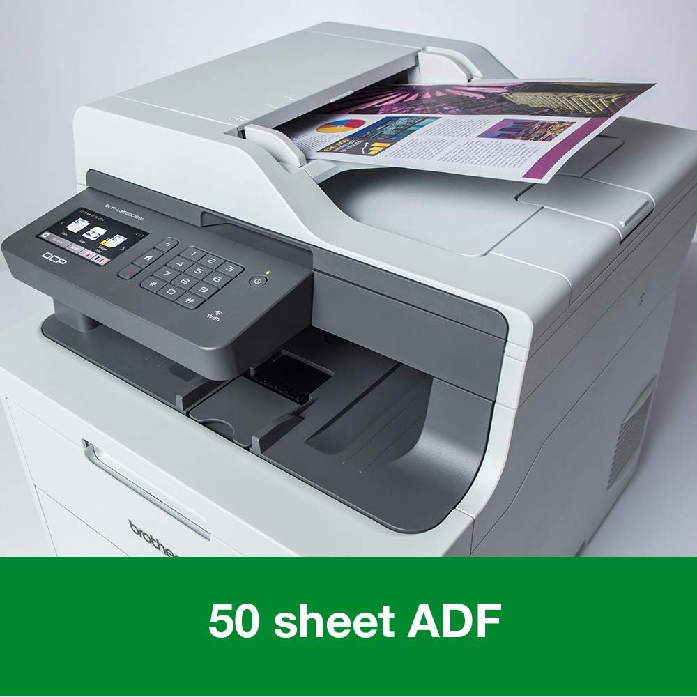 Brother DCP-L3550CDW A4 Farblaserdrucker, Wireless und PC verbunden, Drucken, Kopieren, Scannen und