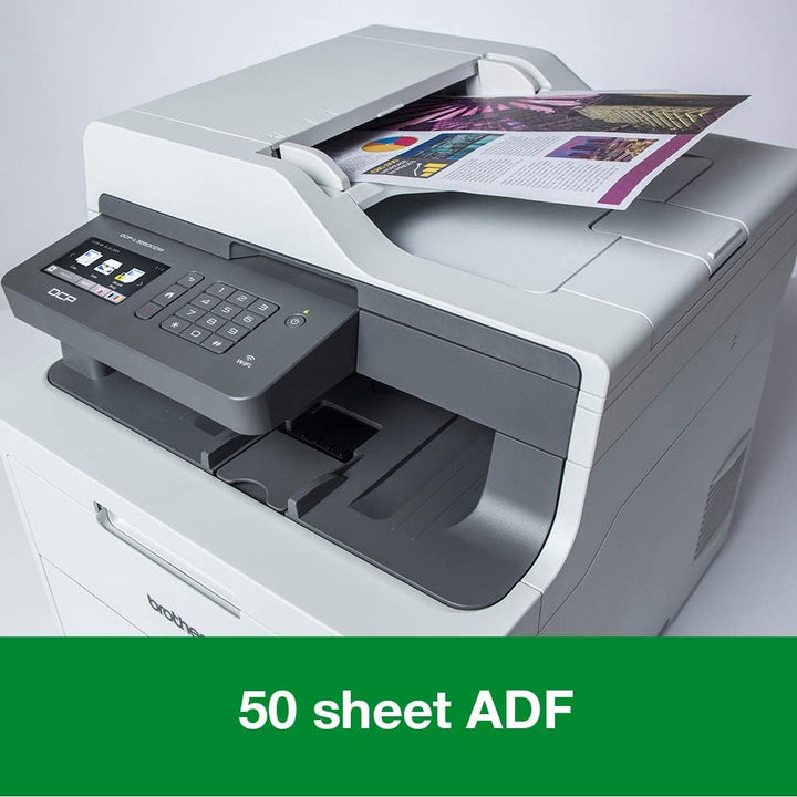 Brother DCP-L3550CDW A4 Farblaserdrucker, Wireless und PC verbunden, Drucken, Kopieren, Scannen und