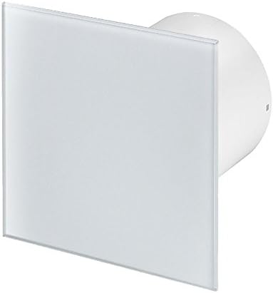 Awenta Badlüfter Wand-Ventilator Ø 100 Kugellager Silent Standard Trax Glas - Line System+ echtglas