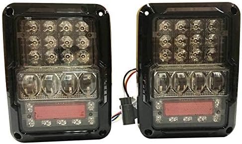 SXMA LED Rücklicht Bremslicht Rückfahrscheinwerfer für Wrangler JK JKU 2007-2017 Euro Version