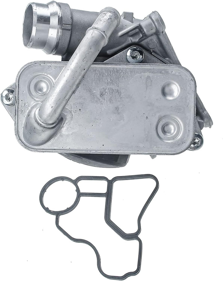 Frankberg Ölkühler Motoröl Ölfiltergehäuse Kompatibel mit 1er F20 F21 E82 E87 E81 E88 2006-Heute 2 F
