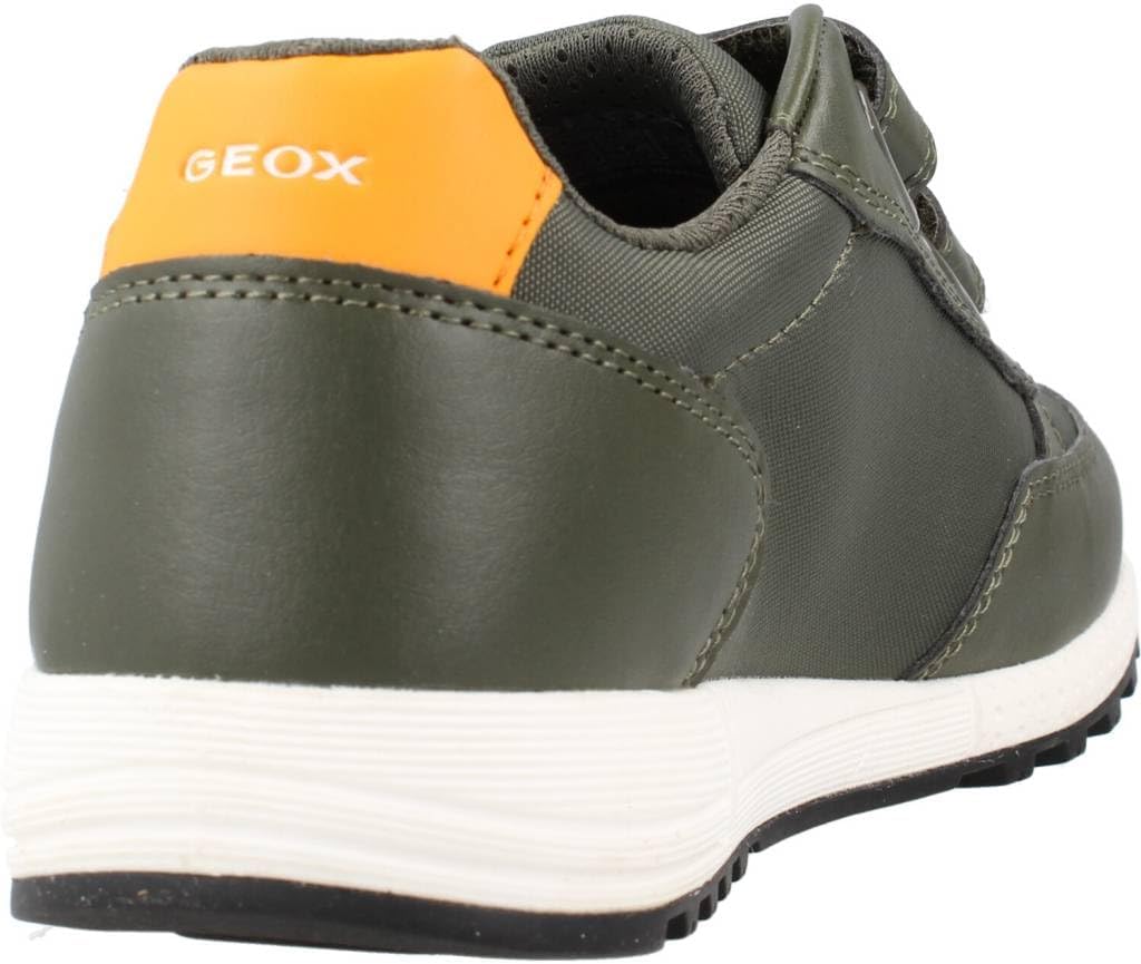 Geox Herren J Alben Boy E Sneaker, Military Orange