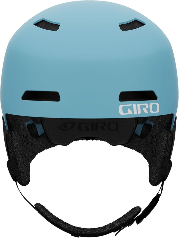 Giro Crue Kids Skihelm - Snowboardhelm für Jugend, Kleinkinder, Jungen & Mädchen LIGHT HARBOR BLUE M