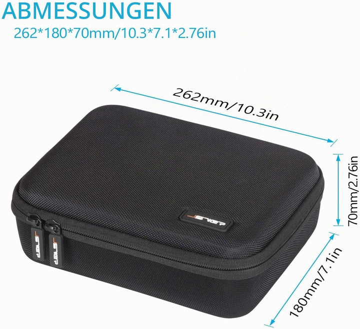 JSVER Tasche für DJI Mini 3/Mini 3 Pro, EVA Tragetasche/Tragekoffer Hervorragender Schutz kompatibel