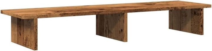 Monitorständer, Holzwerkstoff, Monitorerhöhung, Altholz-Optik