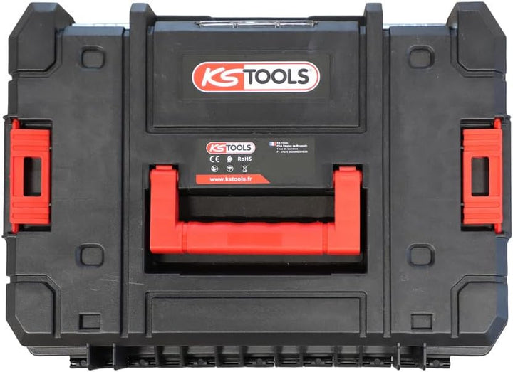 KS TOOLS - 515.4740F - 1/2'' 18V Ratschenschlüssel-Satz, 2 Akkus und Ladegerät 100 Nm Clé à rochet s
