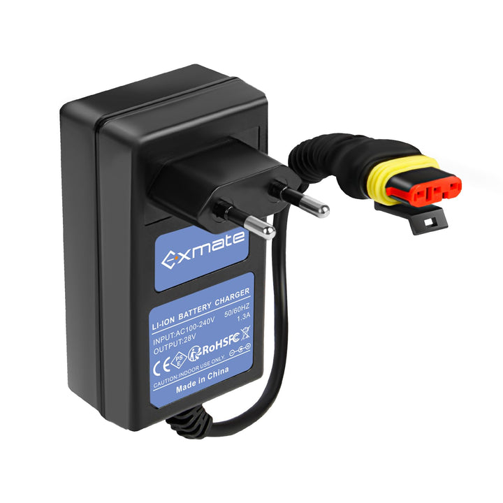 Exmate 28 V 1,3A Adapter Ladegerät Netzteil kompatibel mit Husqvarna Automower 105 305 310 315X 405X