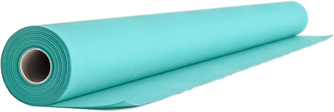 AROBA 1x Airlaid Tischdeckenrolle (Hellblau, 1,2 m x 24 m) - Stoffähnliche Tischdecke - Hochwertige
