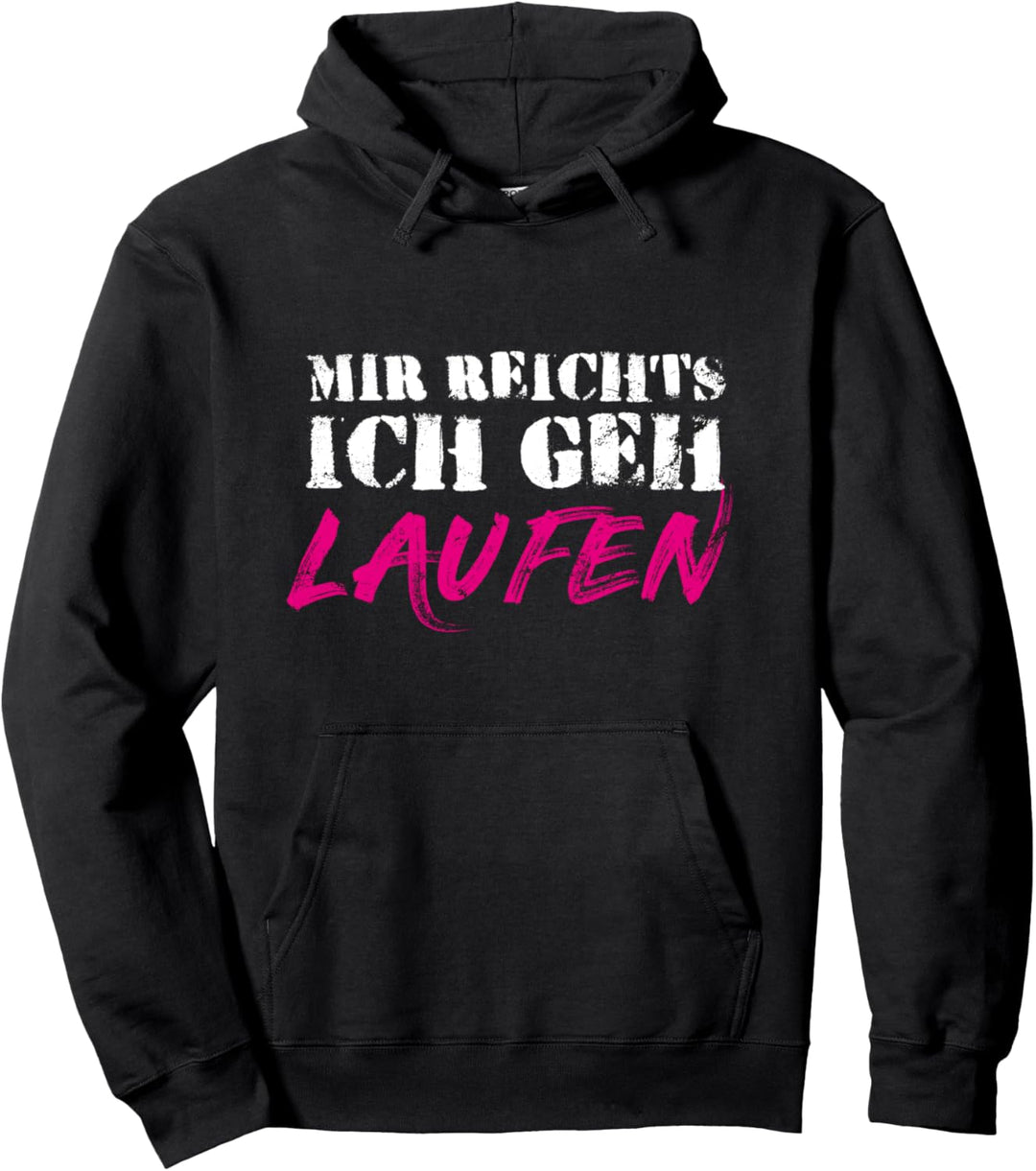 Mir Reichts Ich Geh Laufen Damen Läuferin Joggen Marathon Pullover Hoodie