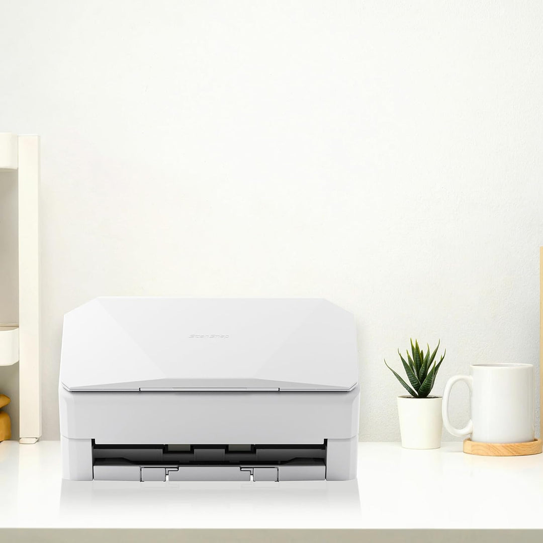 ScanSnap iX2400 A4 Document Scanner (White) – Includes Kofax Power PDF 4.0 Software – 45ppm Duplex,
