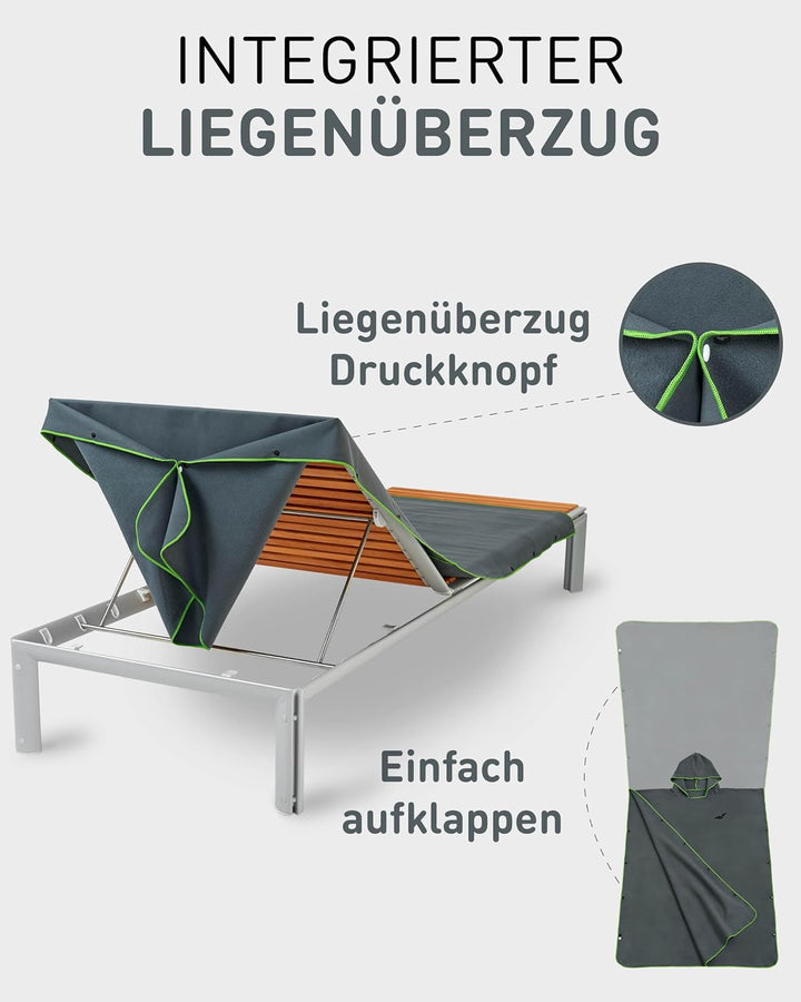 Fit-Flip Surfponcho, Umziehhilfe Damen &amp; Herren – kompakt und sehr leicht – Badeponcho, Umziehhilfe,