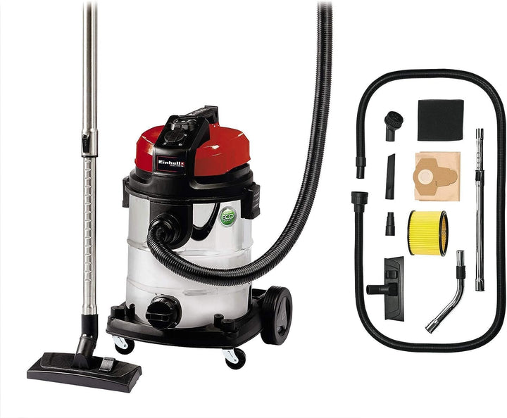 Einhell Nass-Trockensauger TE-VC 1925 SA (ECO-Technologie, 800 W, 25 L, Blasanschluss, Fehlluftregle