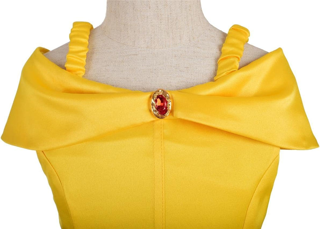 Lito Angels Eiskönigin Prinzessin Elsa Pailletten Blau Kleid mit Umhang und Zubehör für Kleinkind Mä