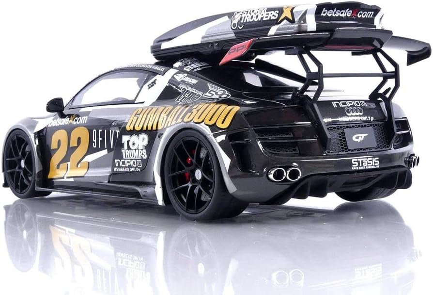 GT Spirit - Miniaturauto für Sammlung, GT386, Black/Grey