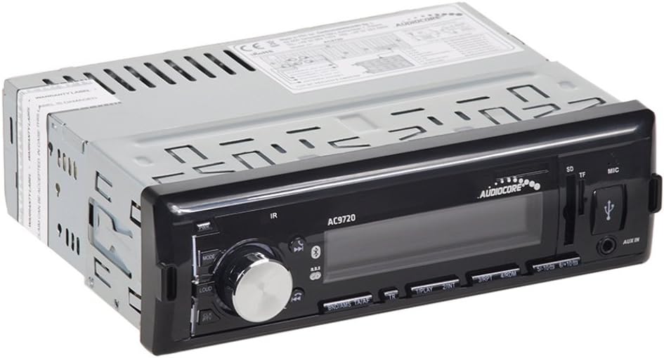 Audiocore Autoradio MP3/WMA/USB/RDS/SD KFZ AUX IN Bluetooth Freisprecheinrichtung (AC9720), AC9720