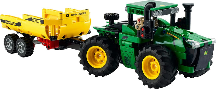 LEGO Technic John Deere 9620R 4WD Tractor, mit kippbarem Anhänger, klassisches Bauernhofspielzeug fü