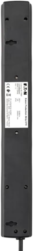 Eaton PS6TD Protection Strip 6 Tel@ DIN - Steckdosenleiste mit Überspannungsschutz (6-fach Schuko Bu