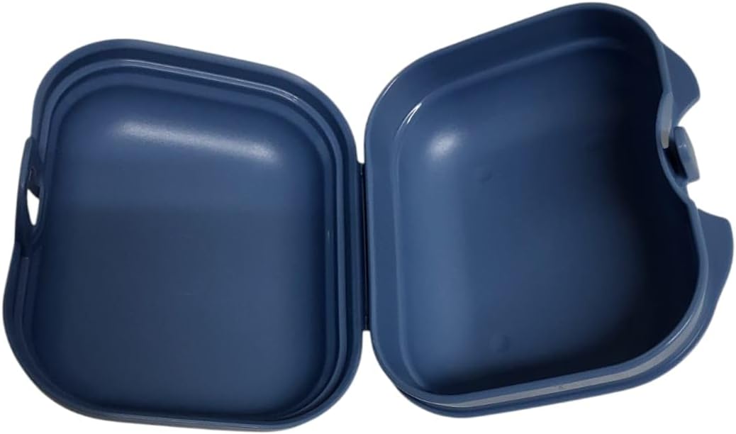 Tupperware To Go Mini-Twin Grösse 1 kleine Brotdose Minitwin Lunchbox Twin Schule Kindergarten blau