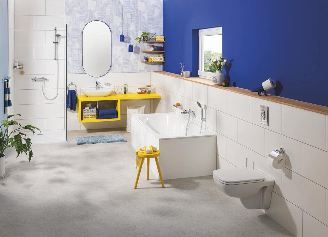 GROHE Start - Handtuchring (Material: Metall, verdeckte Befestigung), chrom, 41174000, Chrom