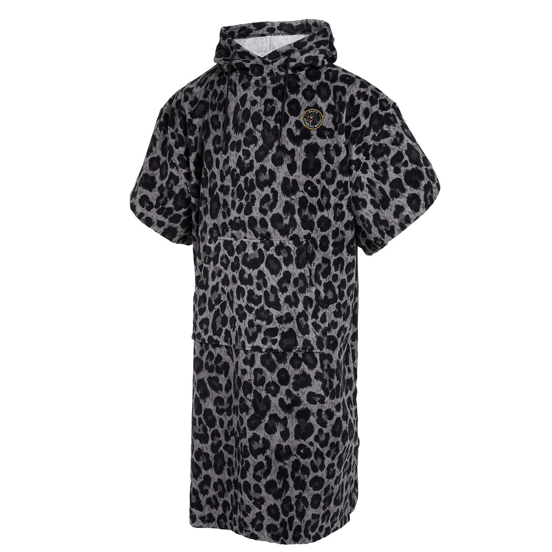 Mystic 2022 Velour Poncho/Change Robe 210134 - Black