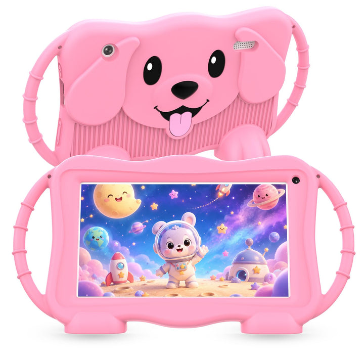 Kinder Tablet 7 Zoll Android Tablet für Kinder 32GB Kids Tablets mit WLAN Schutzhülle Kindersicherun